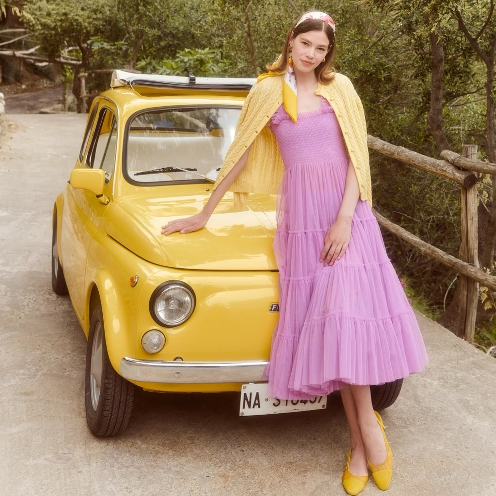 Collector’s Edition Ellie Nap Dress in Lilac Sky Tulle